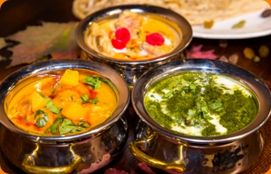 Authentic Indian grub, delivered straight to you.