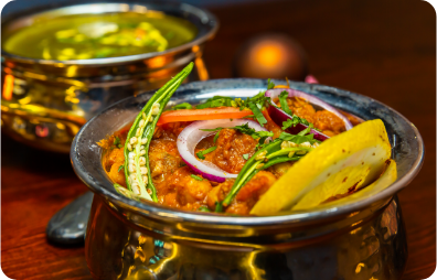 Order in, indulge in Indian goodness.